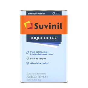 Tinta Suvinil Toque De Luz Crômio 16L