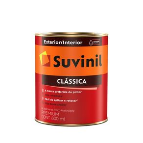 Tinta Suvinil Clássica Cravo-branco 0,8L