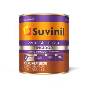 Verniz Suvinil Proteção Dupla Tingidor Brilhante Imbuia 3,6L